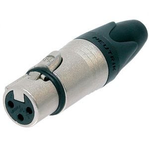 Neutrik 3-Pin XLR Female Conn Nickel