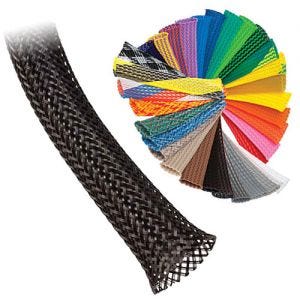 TechFlex Expnd Sleeving 1.25in.,250ft,Bl