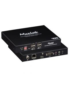 Muxlab KVM HDMI over IP PoE Receiver, 4K/60