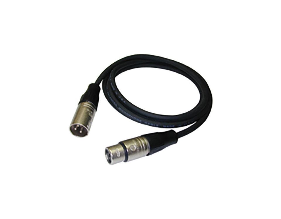 Microphone cable, XLR (female) - XLR (male)